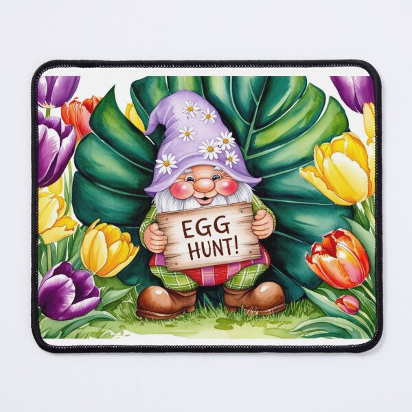 Item preview, Gnome on Easter Egg Hunt designed and sold by StormArte.