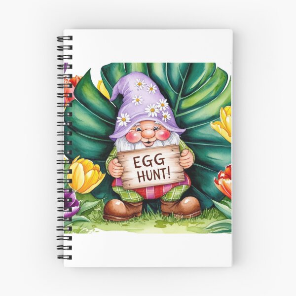 Item preview, Gnome on Easter Egg Hunt designed and sold by StormArte.