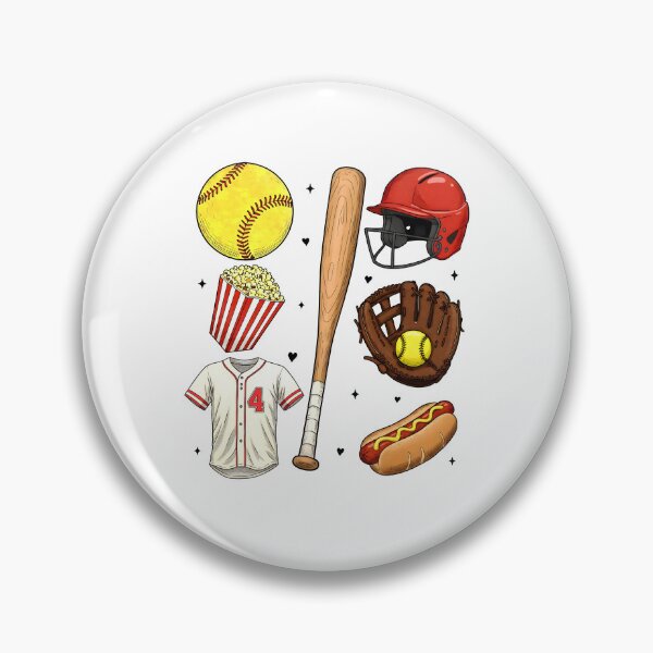 Item preview, Retro Softball, Softball, Game Day designed and sold by Ivanbrockhouse.