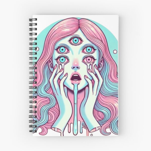 Item preview, Trippy Crying pastel Girl designed and sold by SublimeFairy.