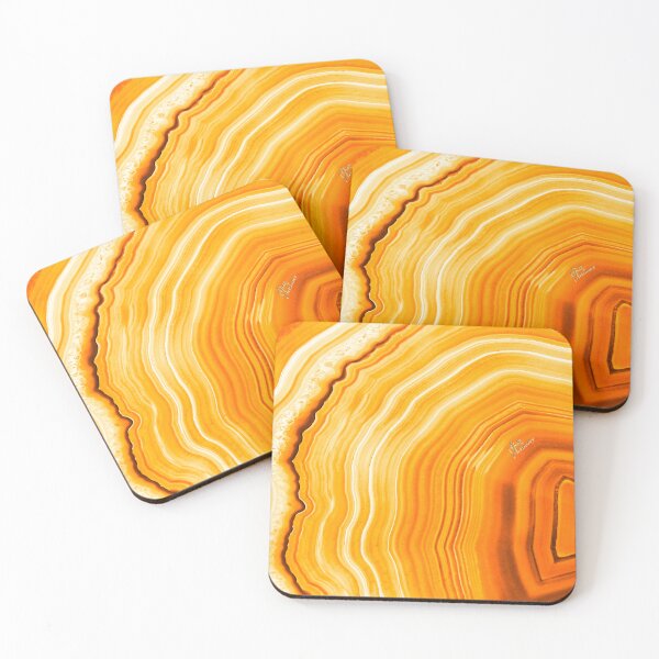 Item preview, Golden Agate designed and sold by Fluid Artzworx.