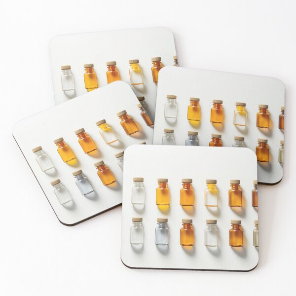 Item preview, Gradient Tones of Liquid Samples in Glass Vials designed and sold by anytka.