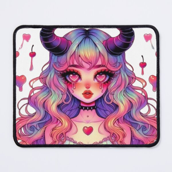 Item preview, Trippy Cute Cotton Candy Demon designed and sold by SublimeFairy.