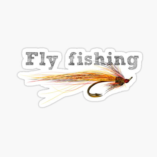 Fly fishing Sticker by Sibo Miller