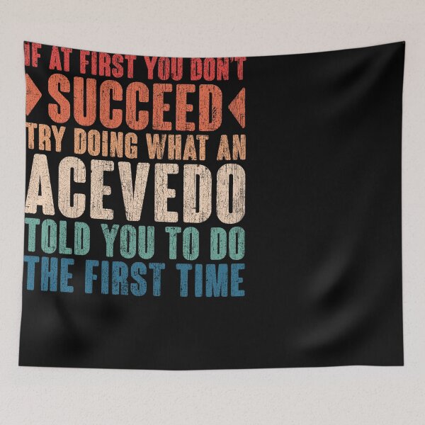 Item preview, Acevedo last name surname vintage funny personalized birthday gift designed and sold by 9X FR.