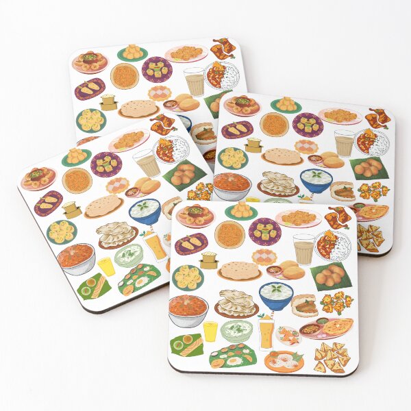 Item preview, Authentic Indian Food Print Fabric – A Feast for the Eyes designed and sold by Designtothepoint.