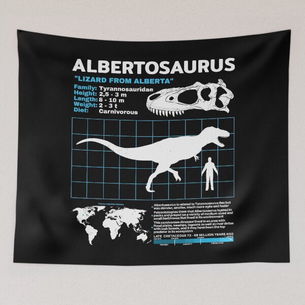 Item preview, Albertosaurus Fact Sheet designed and sold by NicGrayGraphic.