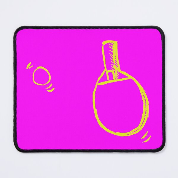 Item preview, Table tennis Fluoro Pink Yellow designed and sold by MagentaTwilight.