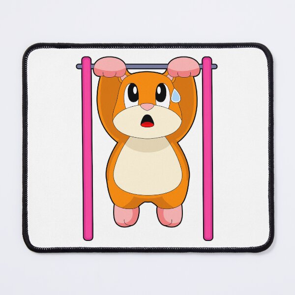 Item preview, Hamster Bodybuilder Pull ups Bodybuilding designed and sold by Snabdesign84.