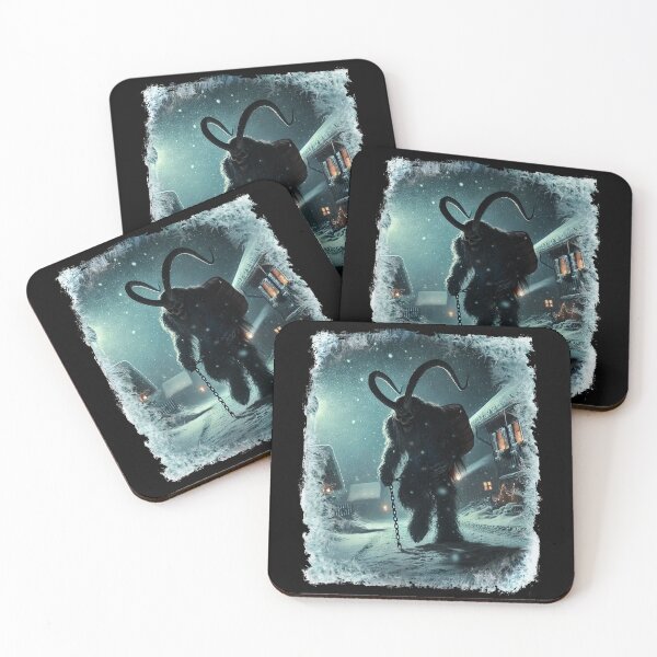 Item preview, Krampus is looking for children in icy village designed and sold by Rodim91.