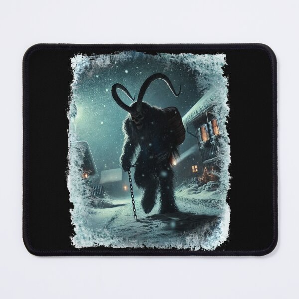 Item preview, Krampus is looking for children in icy village designed and sold by Rodim91.