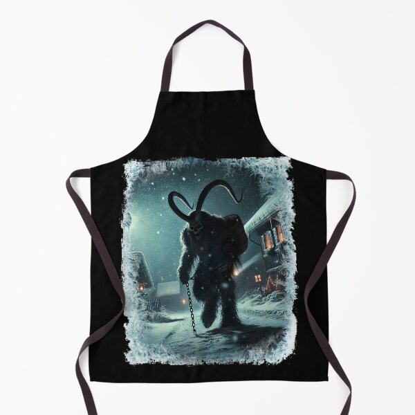 Aperçu de l'œuvre Krampus cherche des enfants dans un village glacé créée et vendue par Rodim91.
