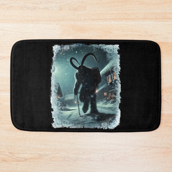 Item preview, Krampus is looking for children in icy village designed and sold by Rodim91.