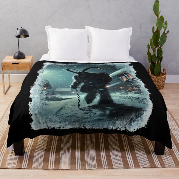 Item preview, Krampus is looking for children in icy village designed and sold by Rodim91.