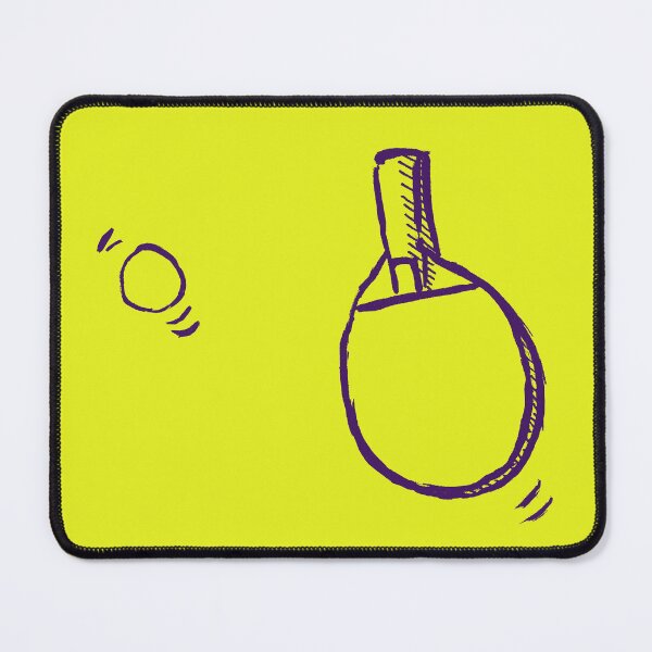 Item preview, Table tennis Fluoro Yellow Purple designed and sold by MagentaTwilight.