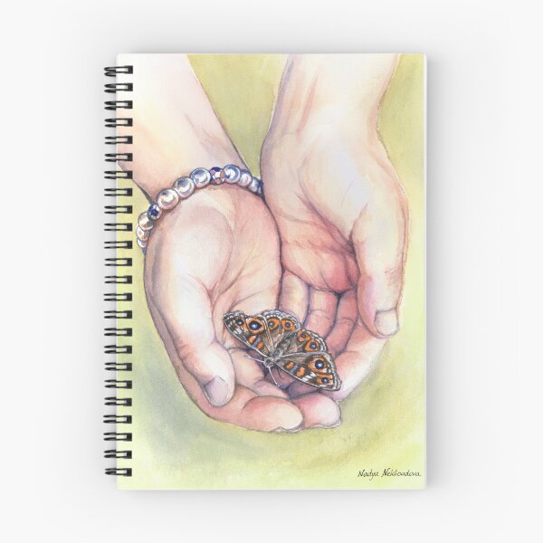 Item preview, In Our Hands - Butterfly In Child's Hand artwork by Nadya Neklioudova designed and sold by Nadya Neklioudova.