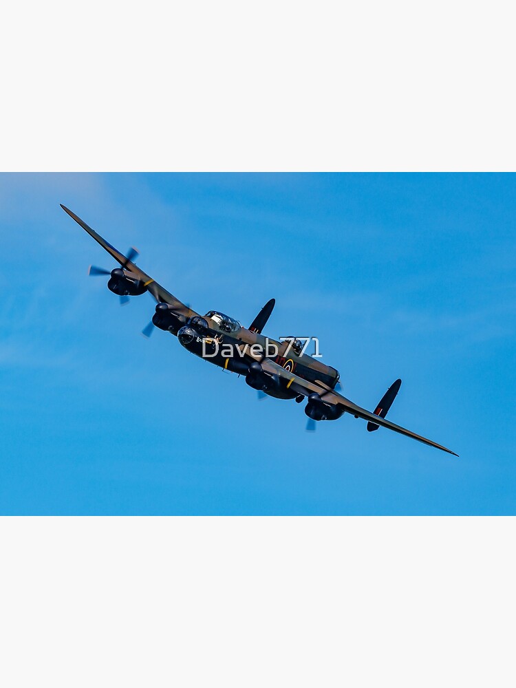 "Battle Of Britain Memorial Flight Lancaster Bomber" Poster by Daveb771
