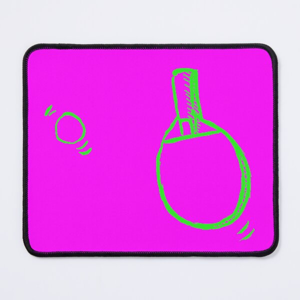 Item preview, Table tennis Fluoro Pink Green designed and sold by MagentaTwilight.