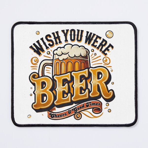 Item preview, Wish You Were Beer – Cheers & Good Times designed and sold by -justb-.