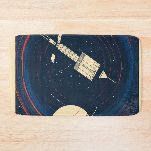 Item preview, Orbiting spaceship in deep space designed and sold by anytka.