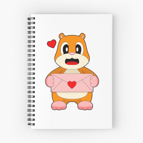 Item preview, Hamster Love letter designed and sold by Snabdesign84.