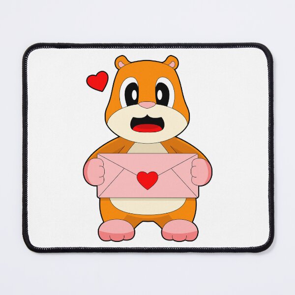 Item preview, Hamster Love letter designed and sold by Snabdesign84.