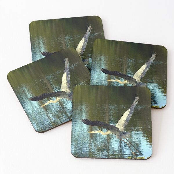 Item preview, Great Blue Heron At Orlando Wetlands Park designed and sold by MercerImages.