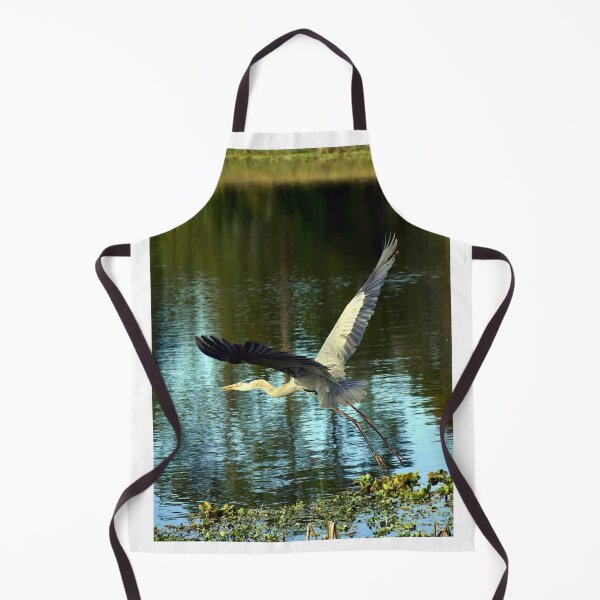 Item preview, Great Blue Heron At Orlando Wetlands Park designed and sold by MercerImages.