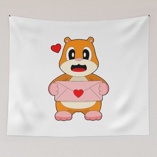 Item preview, Hamster Love letter designed and sold by Snabdesign84.