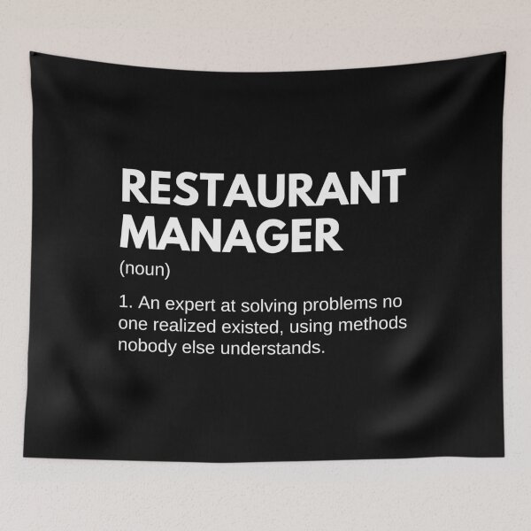 Item preview, Restaurant Managers And Chef Funny Definition designed and sold by CuteLovelyDesigns.