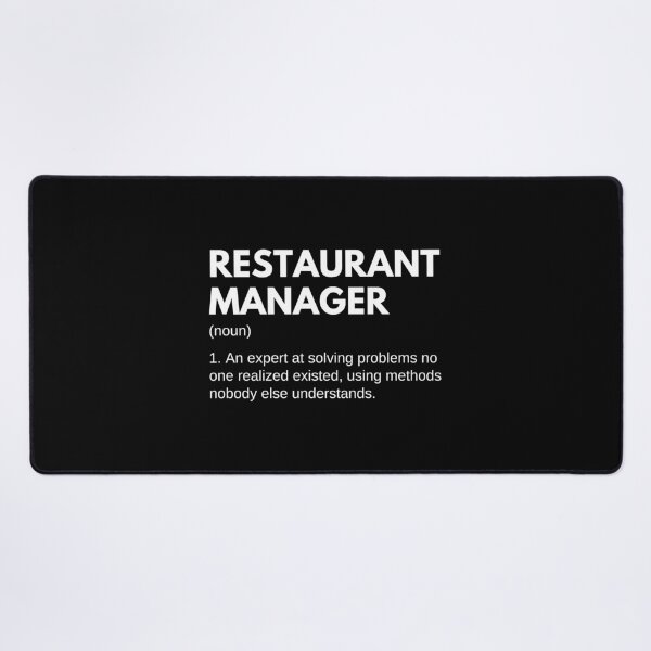 Item preview, Restaurant Managers And Chef Funny Definition designed and sold by CuteLovelyDesigns.