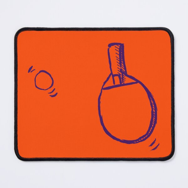 Item preview, Table tennis Fluoro Orange Purple designed and sold by MagentaTwilight.
