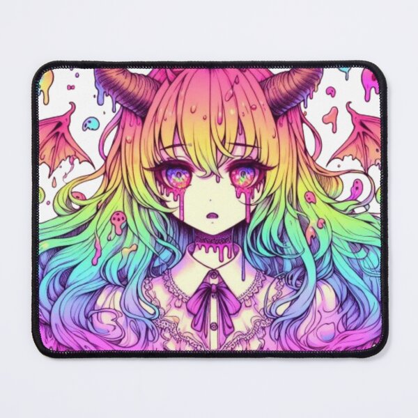 Item preview, Rainbow Drippy Trippy Demon Girl designed and sold by SublimeFairy.