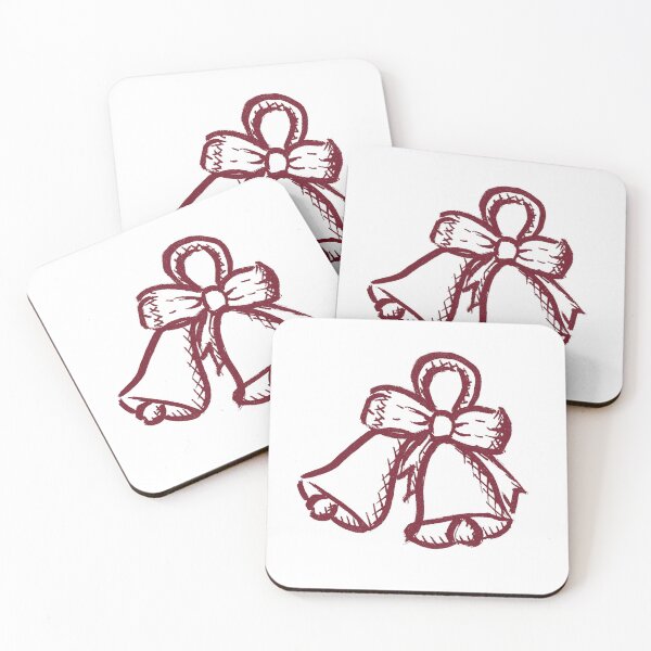 Item preview, Ringing Bells Burgundy designed and sold by MagentaTwilight.
