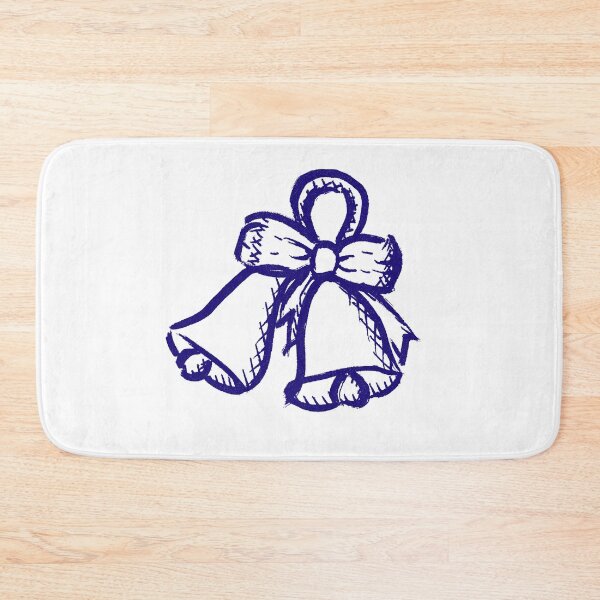 Item preview, Ringing Bells Navy Blue designed and sold by MagentaTwilight.