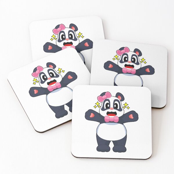 Item preview, Panda Hair bow designed and sold by Snabdesign84.