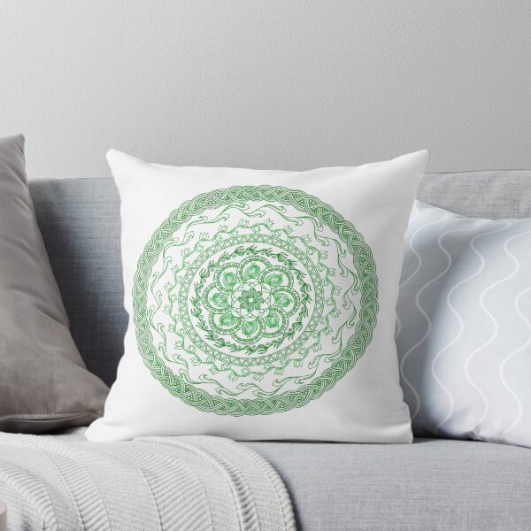 Artikelvorschau, Mandala 09 Grün entworfen und verkauft von MiakadoArts.