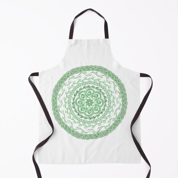 Artikelvorschau, Mandala 09 Grün entworfen und verkauft von MiakadoArts.