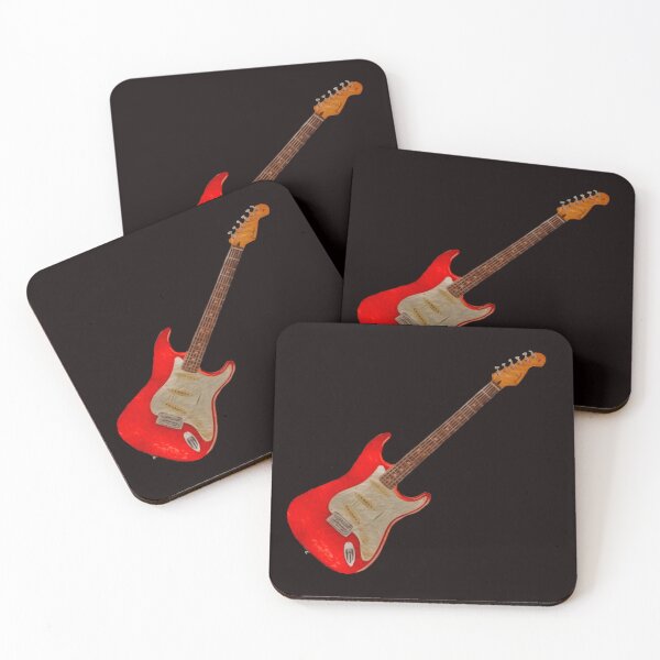 Item preview, Red guitar designed and sold by REDART69.