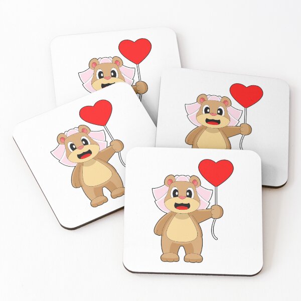 Item preview, Bear Bride Balloon Wedding designed and sold by Snabdesign84.