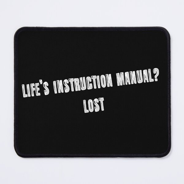 Item preview, Life’s instruction manual? Lost designed and sold by AleTot.