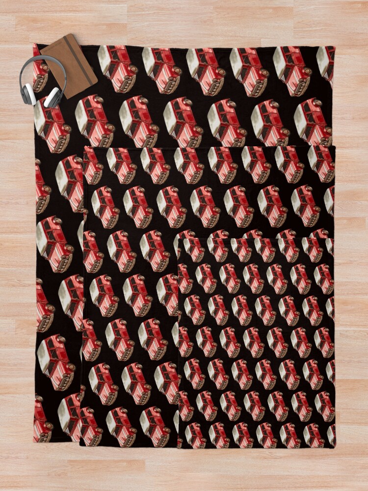 Thumbnail 5 of 6, Throw Blanket, Mini red designed and sold by REDARTTATTOO69.