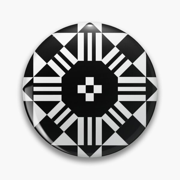 Artikelvorschau, Minimalistisches monotones Rautenmuster, Cheater-Quilt-Muster entworfen und verkauft von scome.