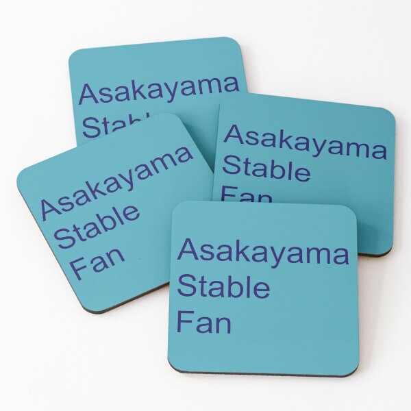 Item preview, Asakayama Stable Fan  designed and sold by cwningennos.