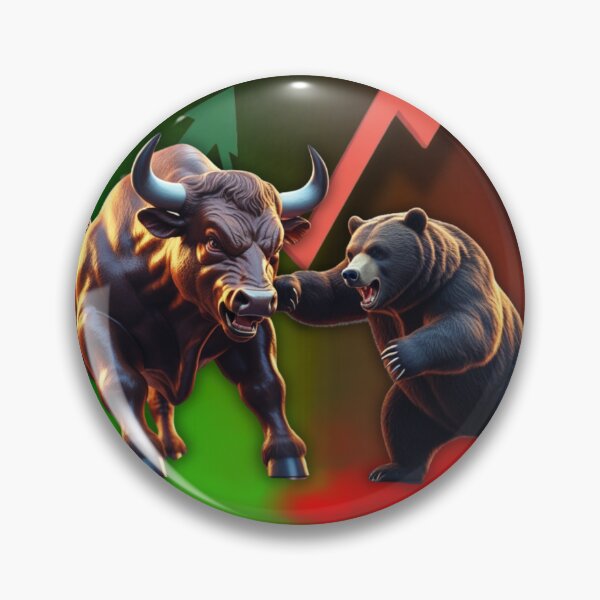 Item preview, Bull vs Bear market Gift For Trader designed and sold by D1dymos.