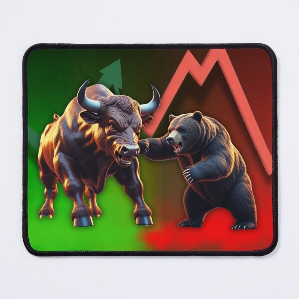 Item preview, Bull vs Bear market Gift For Trader designed and sold by D1dymos.