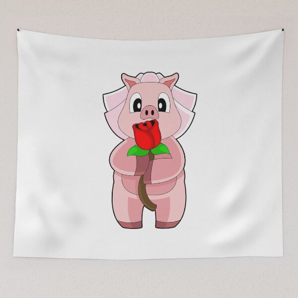 Item preview, Pig Bride Rose Wedding designed and sold by Snabdesign84.
