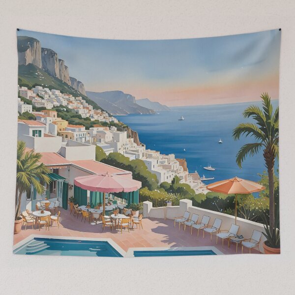Item preview, Capri, Italy: Golden Sunset & Timeless Charm designed and sold by LSVart.
