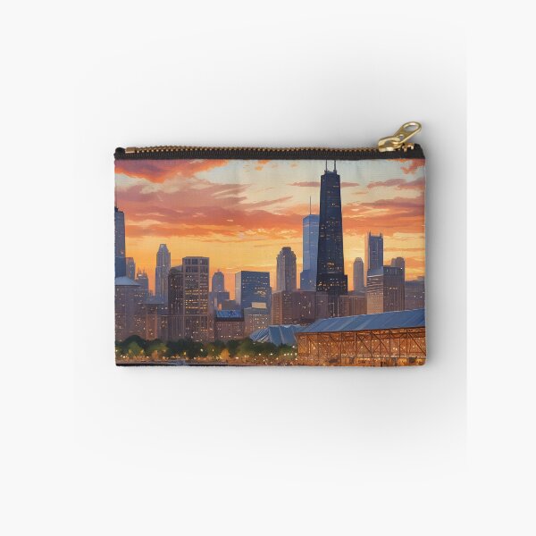 Item preview, Chicago, USA: Iconic Skyline of Willis Tower and John Hancock Center designed and sold by LSVart.