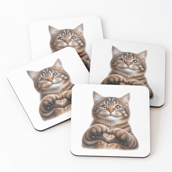 Item preview, cat Paws of Love designed and sold by jkrphoto.